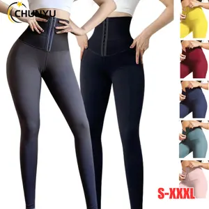 2024 Women's Plus Size Slim Fit Pants Trousers Girl High Waist Tight Push Up Yoga Pants Leggings Sportswear For Women