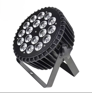Iluminación de escenario profesional 18 4in1 5in1 6in1 RGBW RGBWA UV Flat Par Light DJ Disco - Product Image 4