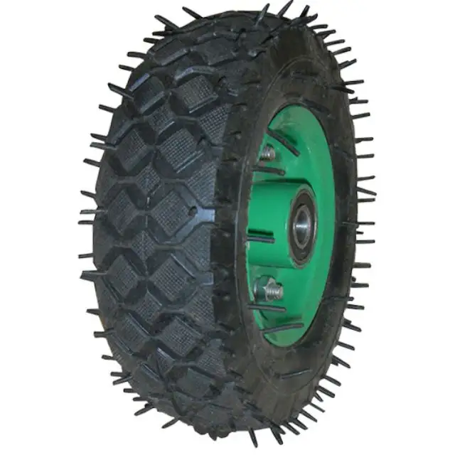 High Quality Small Pneumatic Rubber Car Tire Wheel Flat Free for Machinery Repair Shops