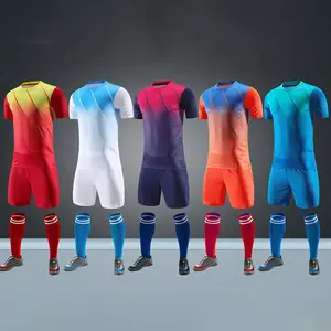 Fashion design di migliore qualità da uomo maglia da calcio completa personalizzata set da allenamento per sublimazione digitale maglia da calcio