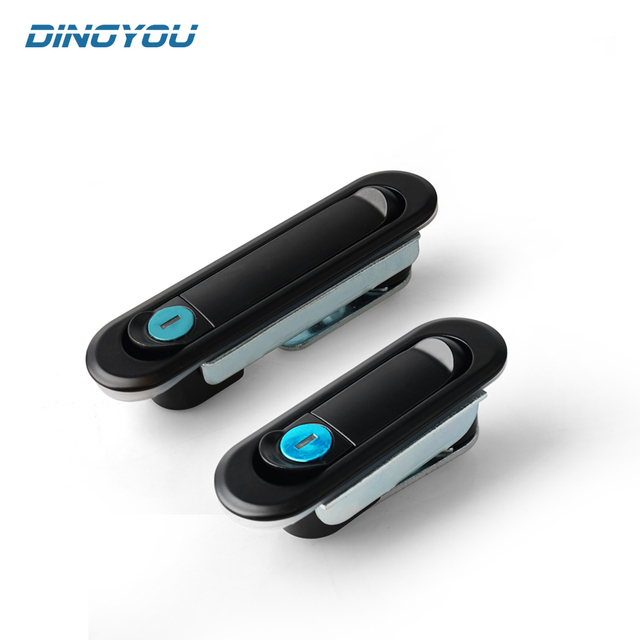 DINGYOU Zinc Alloy Key-Unlock Industrial Electric Locks for Metal Storage Cabinet Door Panels