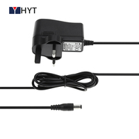 ETL CE RoHS RCM KC PSE UKCA 10V-30V 300-450mA 1A 2A Stecker aus ABS/PC-Material 5,5*2,1mm Hohlstecker AC DC Netzteil