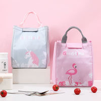 Nouveau design simple personnalisé tigre imprimé animal étanche isotherme déjeuner sac isotherme enfants sac de pique-nique pour les enfants