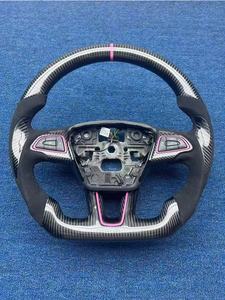 Volante de Fibra de Carbono para Ford Focus <span class=keywords><strong>MK2</strong></span>/<span class=keywords><strong>MK2</strong></span>.5, C-MAX, Transit Connect, Kuga 2004-2011, Directo de Fábrica, MOQ Bajo - Product Image 4