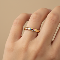 Bague de Fiançailles Exquise en Moissanite et Argent Pur 925, 2 carats, Couleur D, VVS, pour Homme - Vente en Gros QX Jewelry