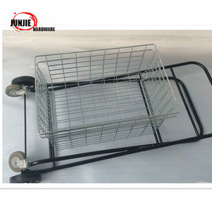 Zwarte Opvouwbare Tennisbalkar Met Zware Metalen Draadmand-Baan Trainingsuitrusting - Product Image 5