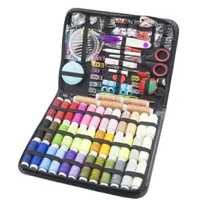 Portable Travelling Hand Sewing Kit Bundle Wholesale Portable Handmade Tools for Embroidery Crafts Cross-Stitching Needlework