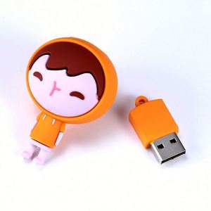 Personalized Custom Design Your 3D Shape Logo PVC Cartoon 8Gb 32Gb 64Gb Pen Drive PenDrive <b>Memory</b> Stick Custom USB Flash Drive - Product Image 6