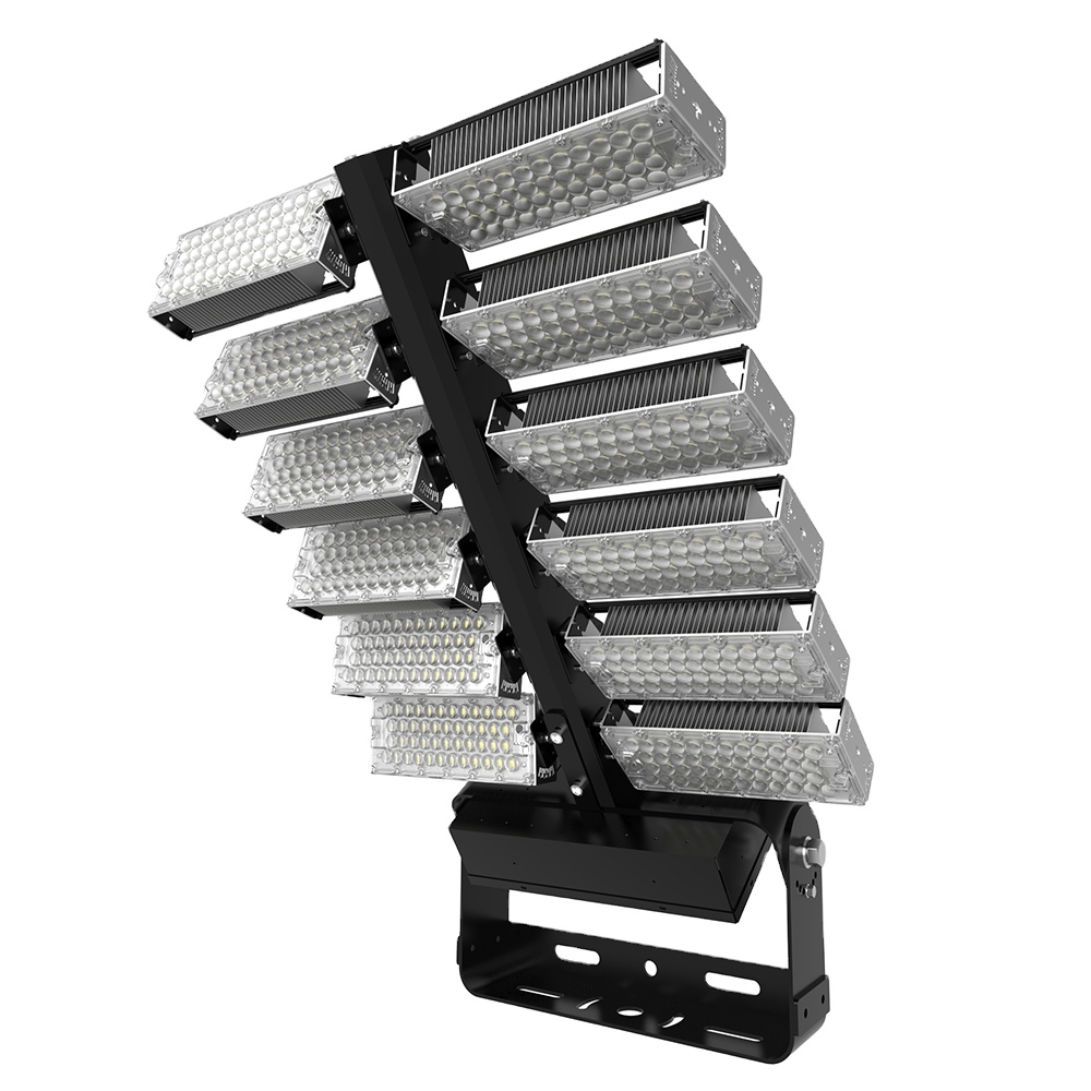5050SMD 160LM/W регулируемый светодиодный уличный спортивный прожектор 1500W, высокая мачта свет с 5- 8 лет гарантии