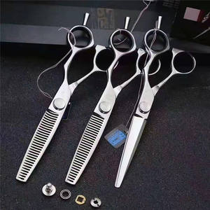 Ciseaux de coiffure professionnels personnalisables, 6,0 pouces, tête droite, acier inoxydable 440C, pour droitiers, usage beauté - Product Image 2