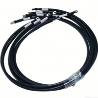 Harnais de câblage personnalisé pour équipement multi-cœurs avec bornes pré-crimpées, assemblage de câbles de connexion interne pour machines industrielles
