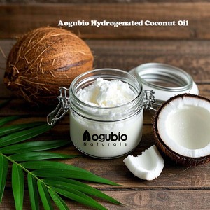 Aogubio Private Label Vegan 100% olio di cocco biologico idrogenato di alta qualità idrogenato olio di cocco - Product Image 4