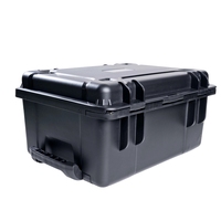 Valise de transport robuste personnalisable en plastique rigide, matériau PP, étanche, protection intégrale, compatible OEM