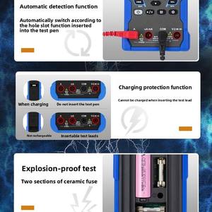 HDS120/160 Handgehaltenes Digitales Oszilloskop-Multimeter 4,5-stellig True RMS 1MHz Bandbreite CATIII 1000V Anti-Burn - Product Image 5