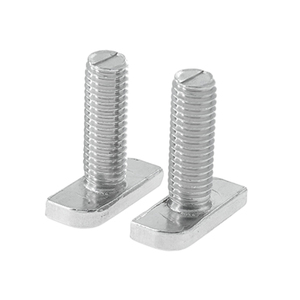 Perno de Cabeza en T DIN186 de Acero Inoxidable 304, Grado A2-70, Fijación de Ranura en T, Liso, para Uso Industrial - Product Image 1