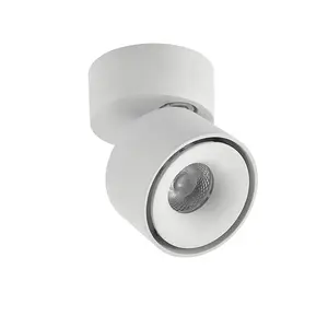 Di alta qualità alloggiamento in alluminio dimmerabile Cylindr Spotlight a soffitto a Led lampada Spot a led piccola luce rotonda a Led