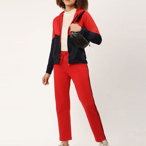 Chándales ajustados de alta calidad para mujer, superventas, ropa deportiva de invierno con patrón sólido, hecha en Pakistán - Product Image 4