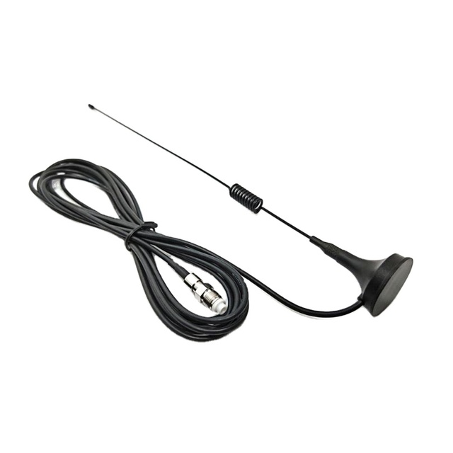 3G 4G LTE 3-12dbi Suction Cup Antenna With FME Female Connector RG174 Extension Cable Length 3M