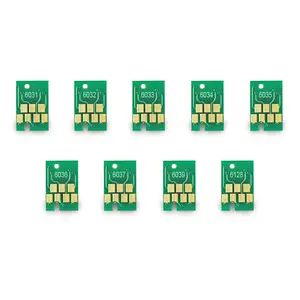 OCBESTJET T6041-T6049 Permanent Auto Reset Cartridge Chips For Epson 7880 9880 Printer