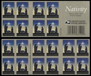 Timbres-poste américains <span class=keywords><strong>de</strong></span> première classe, autocollants <span class=keywords><strong>de</strong></span> timbres-poste éternels, timbres-poste <span class=keywords><strong>de</strong></span> Noël, autocollants, pack <span class=keywords><strong>de</strong></span> timbres américains pour collection - Product Image 1