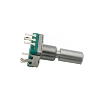 Encodeur Audio LED-EC12, lumière multicolore, codeur rotatif à 360 degrés, impulsion numérique à 24 positions, longueur de l'arbre 20MM avec bout de poussée