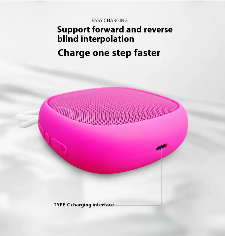 RGB ışık küçük TWS fonksiyonu Bluetooth hoparlör kablosuz mobil müzik Woofer Mini taşınabilir hoparlörler