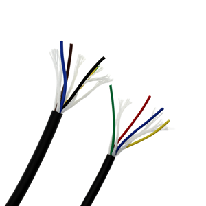 Cavo grigio nero isolato giacca in PVC rame <span class=keywords><strong>0</strong></span>.5mm <span class=keywords><strong>0</strong></span>.75mm Multicore industriale flessibile 4 <span class=keywords><strong>5</strong></span> 7 9 Core filo elettrico - Product Image 2