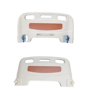 Wood Grain Color Head and Foot <strong>Board</strong> <strong>Panels</strong> Plastic PP Hospital <strong>Bed</strong> Headboard Footboard for Hospital Medical - Product Image 6