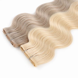 Extensions de <span class=keywords><strong>cheveux</strong></span> humains Premium Body Wave Genius Weft, double épaisseur, <span class=keywords><strong>cheveux</strong></span> vierges, extensions Genius Weft pour salon professionnel - Product Image 2