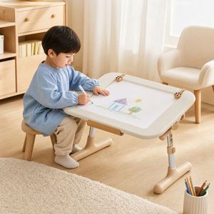 Tavolo Multifunzionale per Bambini XH6 OEM ODM per Libri e Lavori Creativi con Bordi Arrotondati, Ideale per Aule Scolastiche, Servizio OEM - Product Image 1