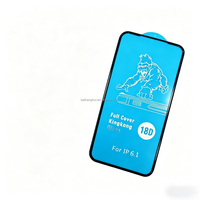 Protection d'écran en verre trempé 18D pleine couverture pour TRECFONE 15PROMAX 16PROMAX 17PROMAX 18PROMAX T11PRO T11PROMAX T20