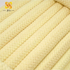 Özelleştirilmiş 1-20mm Çaplı Yüksek Mukavemetli Ateşe Dayanıklı Aramid Halat Örgülü Açık Hava Tırmanma İpi JILI JL-FS Sarı Çok Amaçlı - Product Image 5