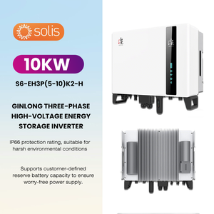 ระบบไฮบริดพลังงานแสงอาทิตย์สามเฟส 10 กิโลวัตต์ Ginfong S6-EH3P(5-10)K2-H รองรับ MPPT ช่วงกว้าง 200-850 โวลต์ รองรับความสูง 4000 เมตร S6-EH3P(5-10)K2-H ประสิทธิภาพสูง - Product Image 1