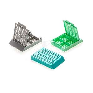 RONGTAI 실험실 삽입 카세트 중국 제조업체 최고 품질의 조직 줄무늬 구멍 삽입 카세트 - Product Image 5