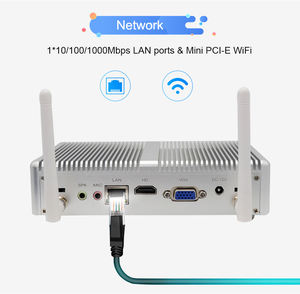 सबसे सस्ता चौथा जीन कोर i7 4500u i5 4200u i3 4010u मिनी पीसी 4k lux 450m wifi डेस्कटॉप कंप्यूटर पीसी - Product Image 3