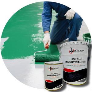 Marble Effect Self-Leveling Epoxy Floor Coating Interior <b>Paint</b> for Colorful Sand Liquid Concrete Floors Spray Application - Product Image 3