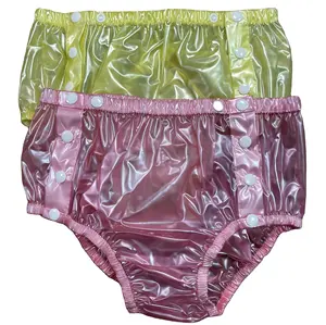 Hot selling adult baby plastic diaper pants Incontinence pants PVC pants