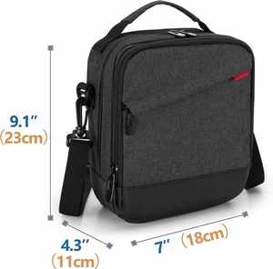 Estuche Refrigerante para Insulina, Bolsa de Viaje para Suministros de Diabetes con Correa para el Hombro, para Medidor de Glucosa y Suministros Diabéticos - Product Image 6