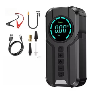 Pompe à air gonflable pour voiture, démarreur de secours, démarreur de batterie portable, <span class=keywords><strong>gonfleur</strong></span> de pneus, batterie puissante, <span class=keywords><strong>gonfleur</strong></span> de pneus de voiture - Product Image 1