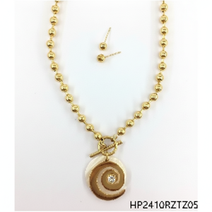 Set di gioielli completi di Design Chic per le donne di lusso gioielli da sposa placcatura oro zircone-materiale in rame accessori moda - Product Image 1