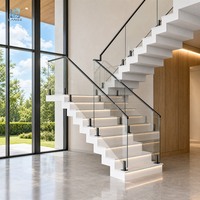 Clôture de piscine en verre minimaliste élégante LANGE, garde-corps en verre sans cadre, verre feuilleté insonorisé pour hôtel