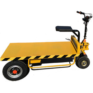 Trois roues utilisent largement la plate-forme utilitaire à piles électrique de qualité supérieure chargeant le chariot plat - Product Image 2