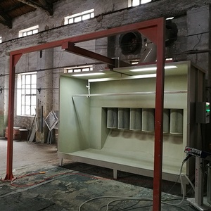 Manualmente de recubrimiento en polvo de cabina con una sola estación de trabajo - Product Image 5
