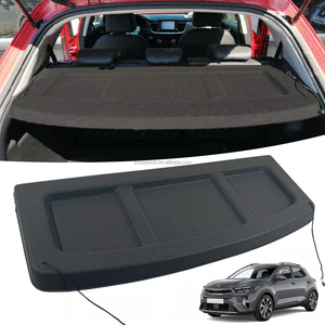 Accessoire de coffre de voiture OEM non rétractable pour <span class=keywords><strong>KIA</strong></span> <span class=keywords><strong>STONIC</strong></span> MK1 2017-2024 2018, plateau de chargement, garniture de coffre, étagère arrière, couvre-coffre - Product Image 2