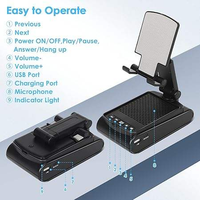 Chargeur sans fil rapide 15W avec lumière LED, batterie externe et haut-parleur - Charge rapide multifonctionnelle pour montres connectées, personnalisable