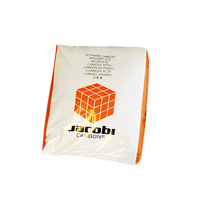 Granulés de carbone catalytique Jacobi AquaSorb 1000, pureté 99,9 %, diamètre 4 mm, pour la purification de l'eau