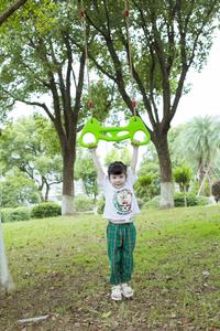 Usine-directement vendu intérieur multifonctionnel <span class=keywords><strong>anneau</strong></span> corde réglable trampoline parc enfants en plastique trapèze balançoires escalade en plein air - Product Image 5