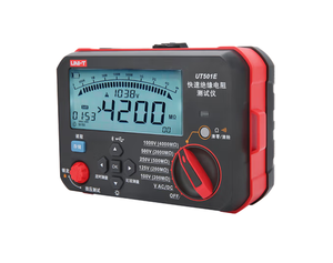 UNI-T UT501E เครื่องวัดความต้านทานฉนวน เครื่องวัดความต้านทานเมกโฮมความแม่นยําสูง - Product Image 2