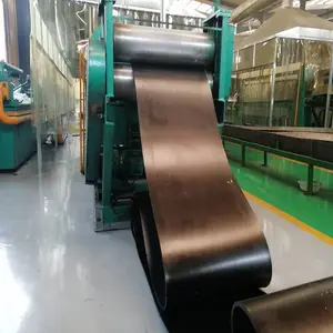 Heat Fire Abrasion Resistant Fabric Transport 1200mm EP300 Rubber Conveyor Belt For Heavy Rock