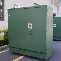   Transformador Trifásico de 13.8kV Montado en Plataforma IEEE, 300kVA, 500kVA, 750kVA, de Cobre Líquido, para Exteriores, Almacenamiento de Energía Solar y Eólica Renovable